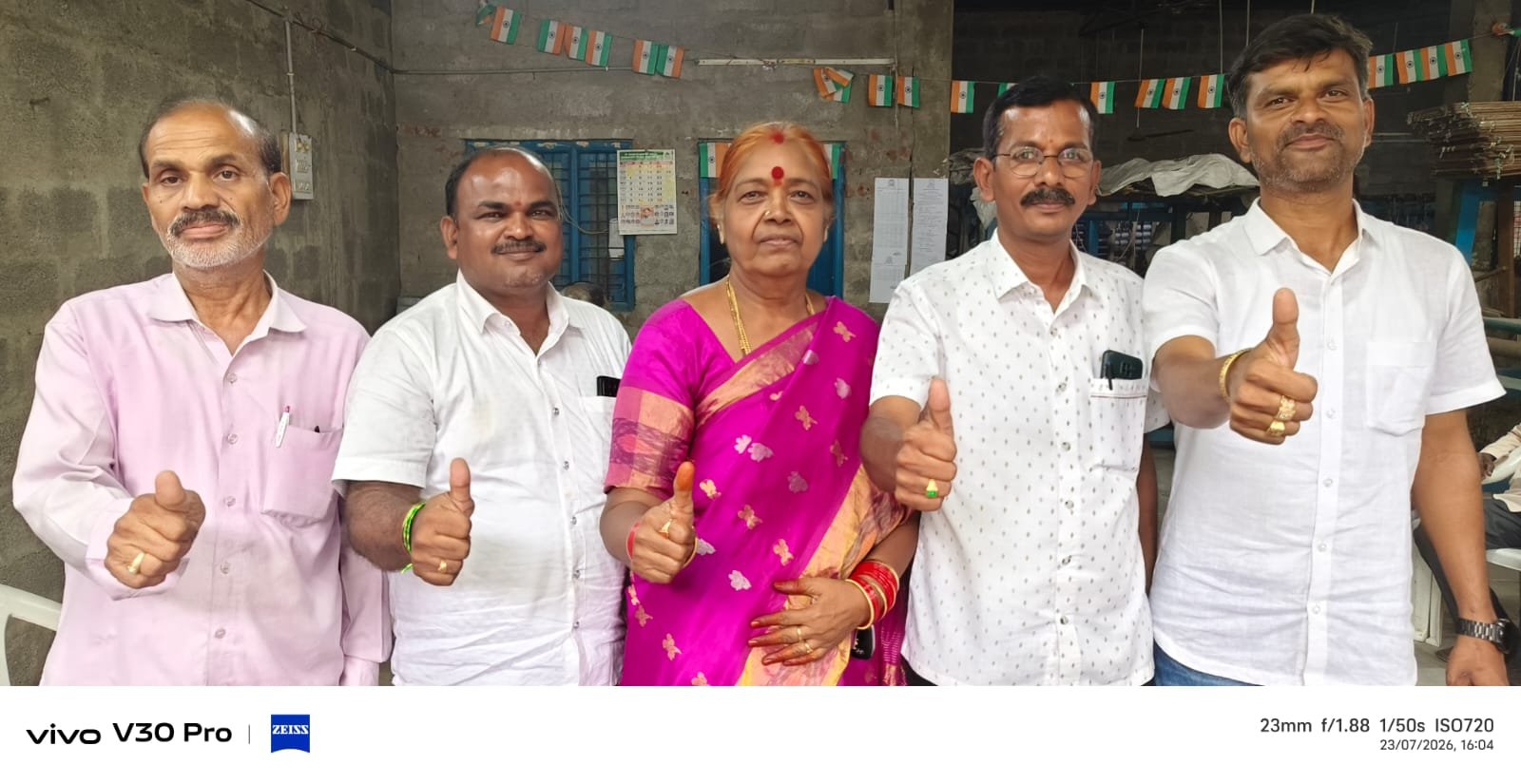  నిజామాబాద్ :  చేనేత సంఘం అద్యక్షురాలిగా రాజేశ్వరి ఎన్నిక.