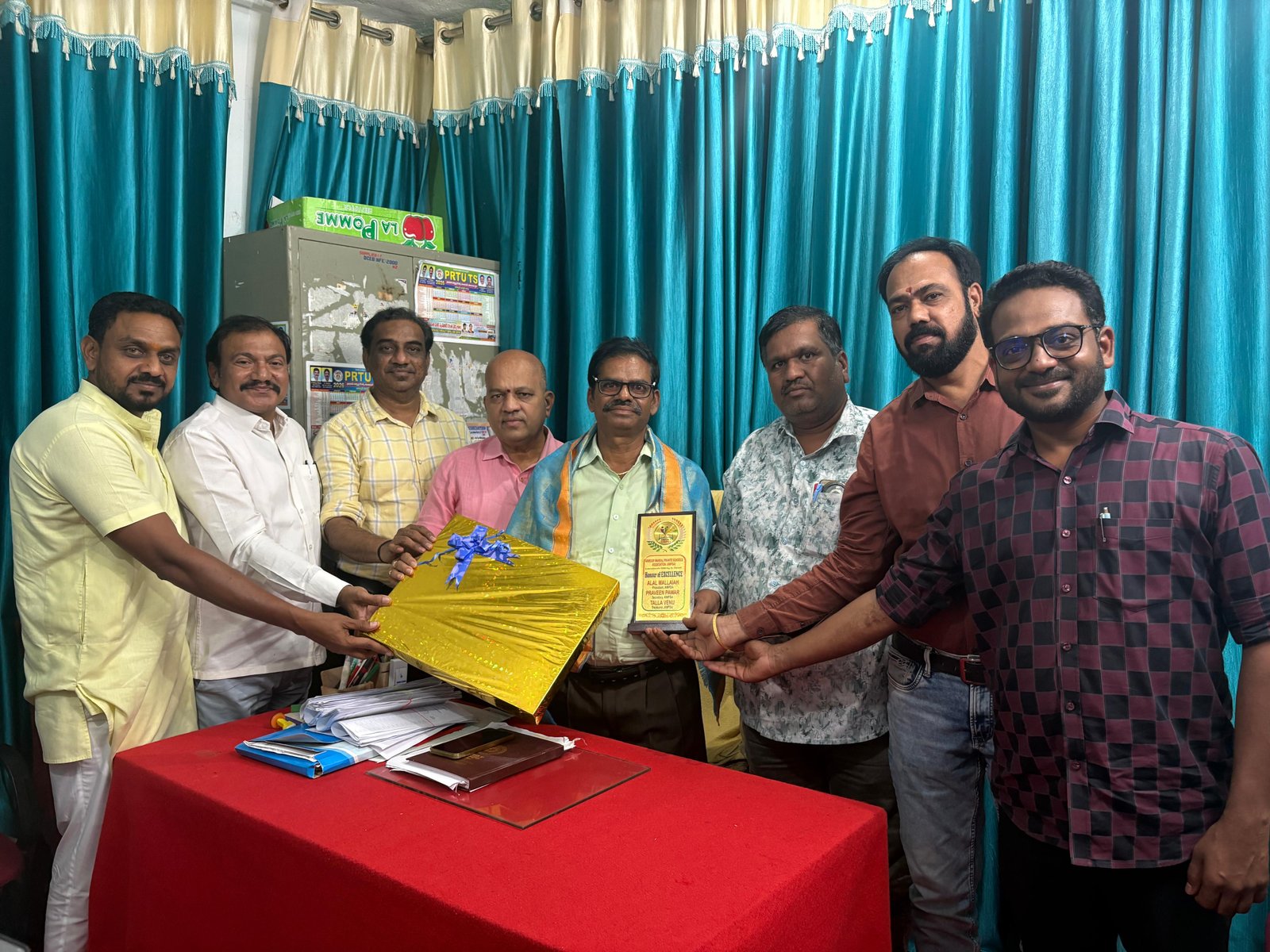 ఆర్మూర్ ఎంఇఓ దొంతుల రవీందర్ కు శుభాకాంక్షలు.